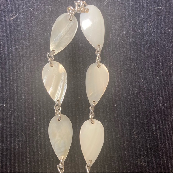 Necklace mother of pearl shell heart - Picture 16 of 16